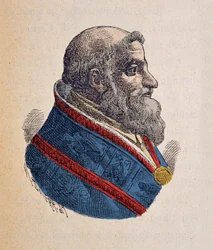 Porträt von Papst Sixtus V (1585-1590)